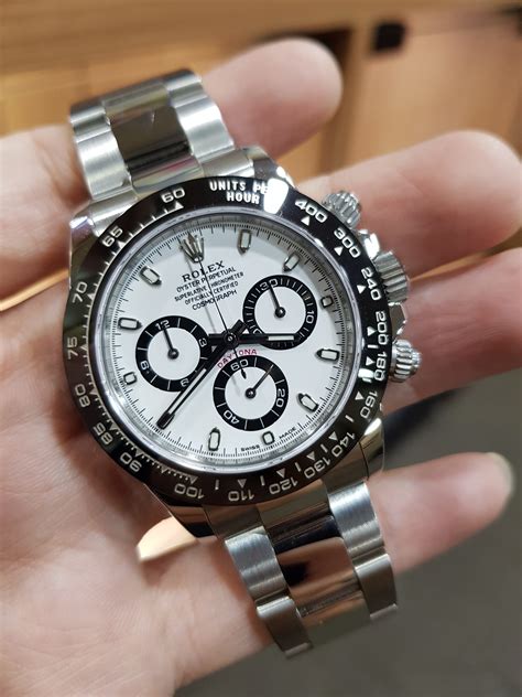 rolex panda 2024 price|rolex daytona price list.